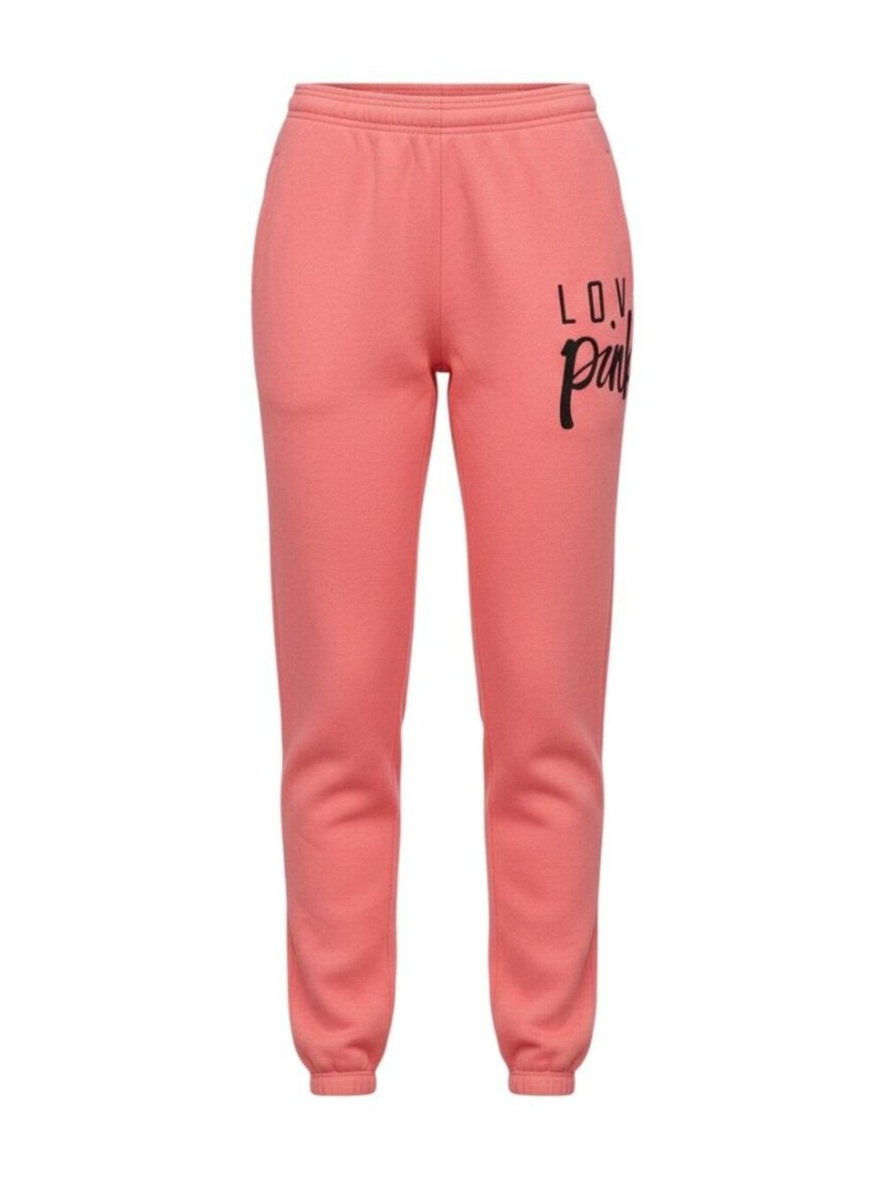 Victoria's Secret Pink Womens Logo Jogger Sweatpants Pink XS
